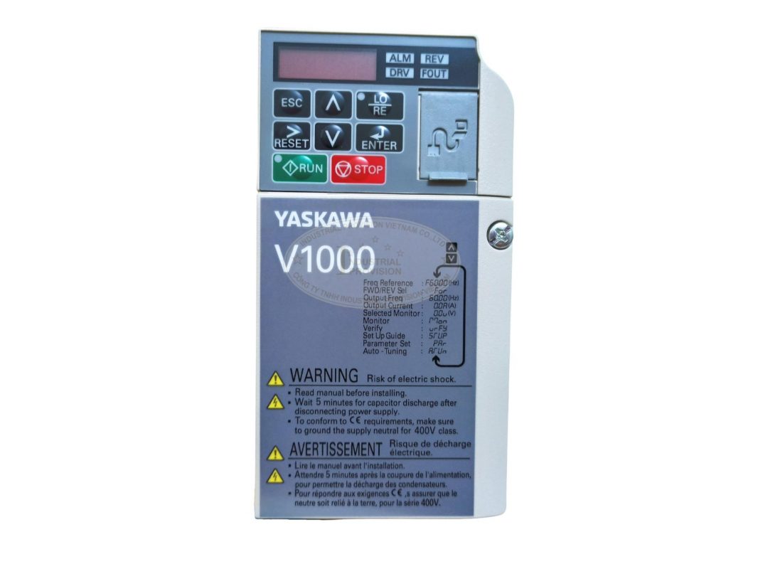 Biến tần Yaskawa V1000 - 0.4kW 1 Pha 220V CIMR-VTBA0003BAA